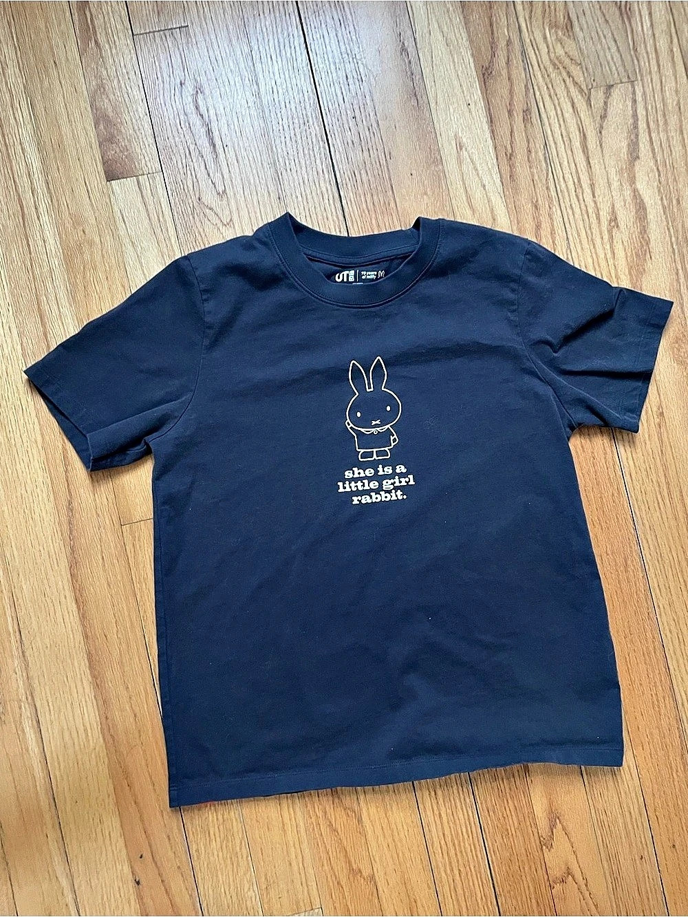 UNIQLO 70 Years of Miffy UT Graphic T-Shirt Black